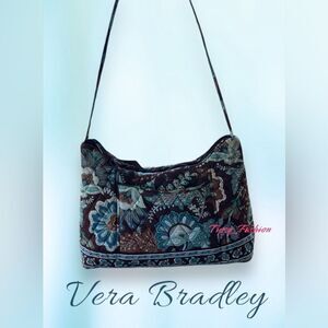Vera Bradley Mint Paisley Y2K small Shoulder Bag EUC